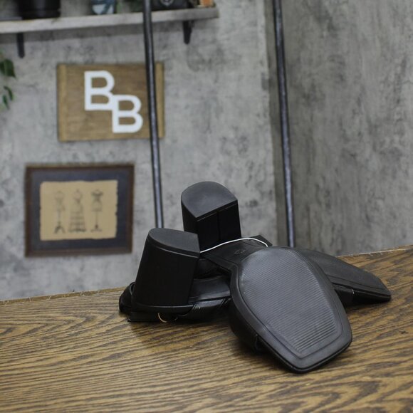 A New Day Womens Block Sonora Heels 83821205 Black 9.5M - Picture 5 of 10